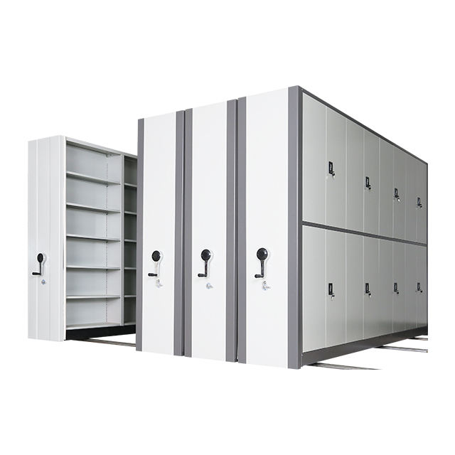 Movable Racks Aufbewahrung Mobile Regale Metallstahl kompakte Regale