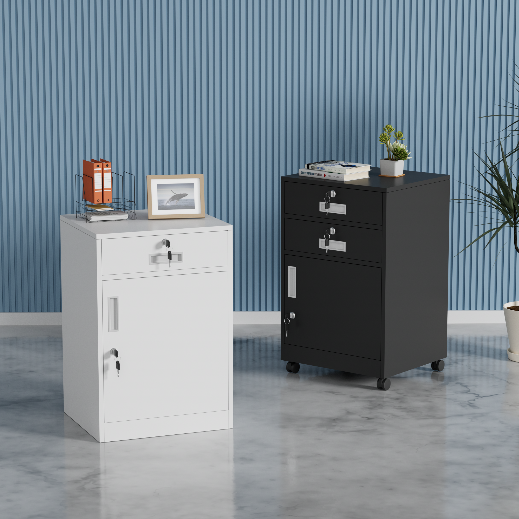 Heißverkauf niedriger Preis Mehrere Farben Metallic Small Cabinet für Büro- und Schulbüroschrank