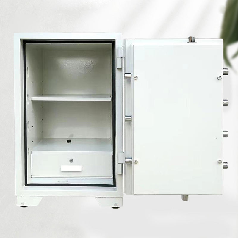 Feuerfeste tragbare Sicherheitsbox -Schließfach, hochwertige Brandwiderstandsschloss Digitales Metallschrank für Bankbüroeinzahlungen sicher