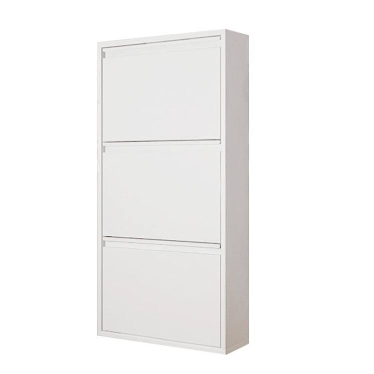 Weißer Schuhschrankschuhregal für Heimschrank Schuhschrank Metall Scarpiera