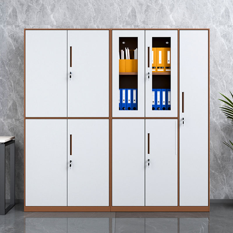 Vollhöhe Office -Metallschrank mit 2 Schubladen, Stahllagerschrank
