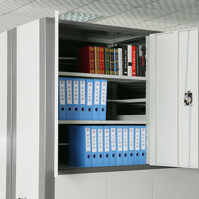 Movable Racks Aufbewahrung Mobile Regale Metallstahl kompakte Regale
