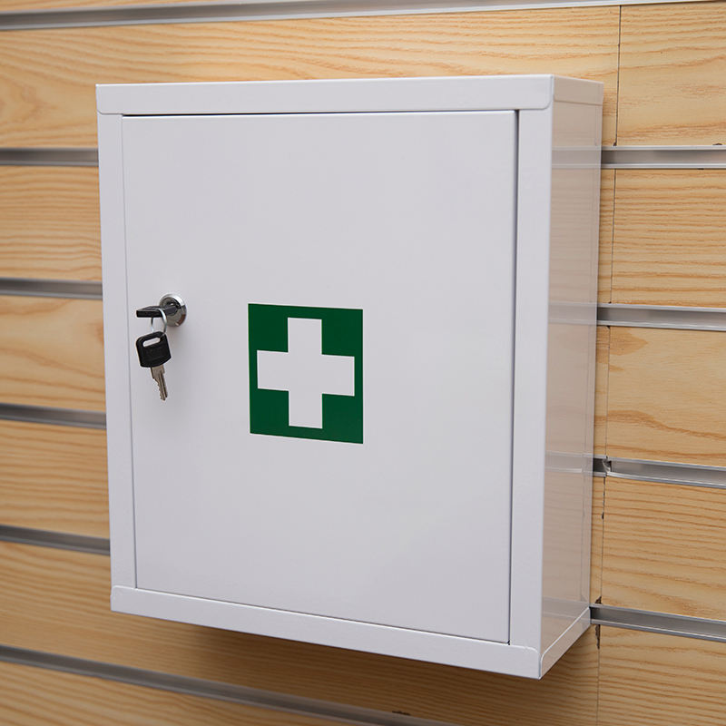 Großhandel Medical Kit Medicine Stahl Metall Erste Hilfe Behälter Schrankbox Mini Krankenhaus Spezielle Medizin Box