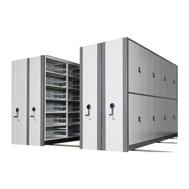 Movable Racks Aufbewahrung Mobile Regale Metallstahl kompakte Regale
