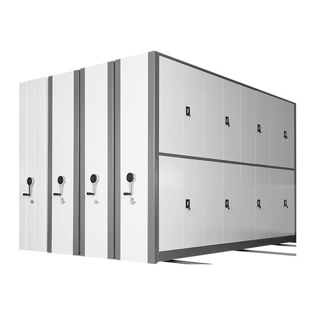 Movable Racks Aufbewahrung Mobile Regale Metallstahl kompakte Regale